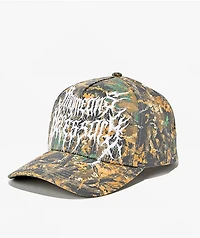 Any Means Necessary Mayhem Camo Snapback Hat