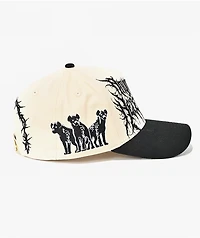 Any Means Necessary Roaming Cream & Black Snapback Hat