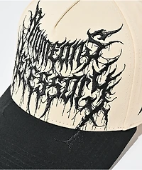 Any Means Necessary Roaming Cream & Black Snapback Hat
