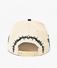 Any Means Necessary Roaming Cream & Black Snapback Hat
