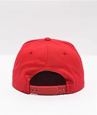 Any Means Necessary Scratchy Red Trucker Hat