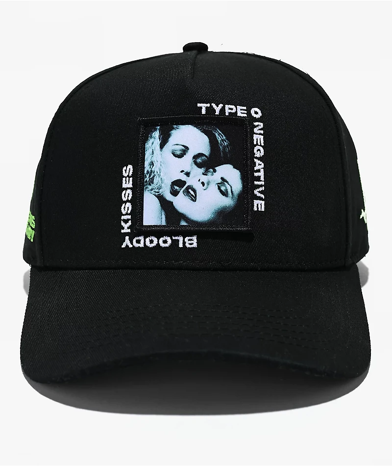 Any Means Necessary x Type O Negative Bloody Kisses Black Snapback Hat