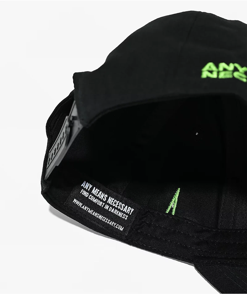 Any Means Necessary x Type O Negative Bloody Kisses Black Snapback Hat