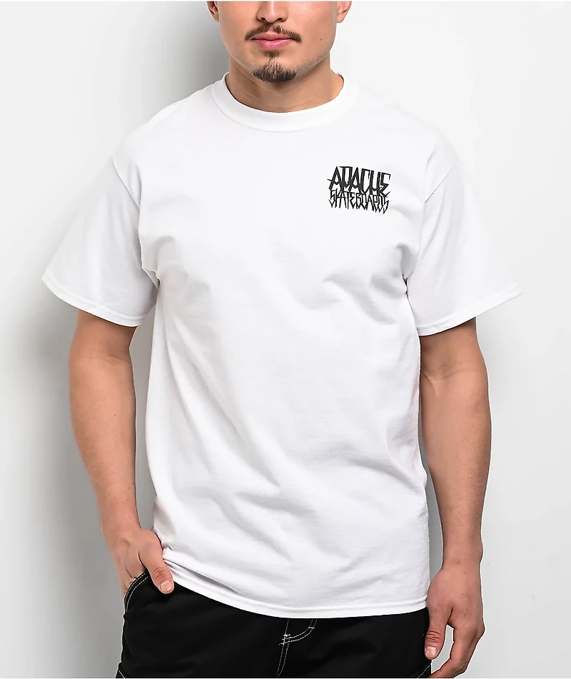 Apache Basket White T-Shirt