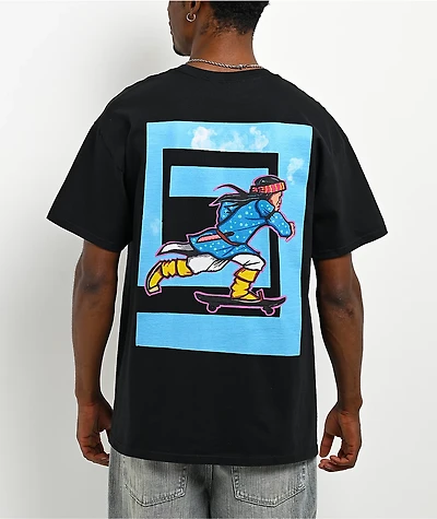 Apache Clouded Black T-Shirt