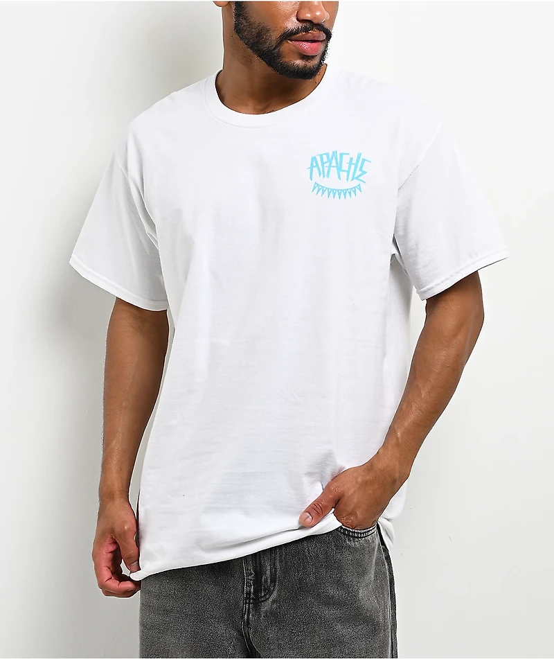 Apache Push White T-Shirt