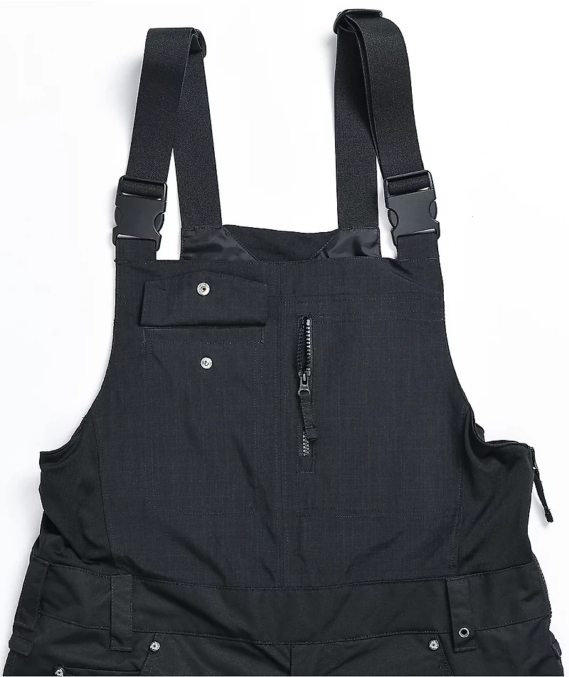 Aperture Bibber Black 10K Bib Snowboard Pants