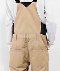 Aperture Bibber Khaki 10K Snowboard Bib Pants 2023