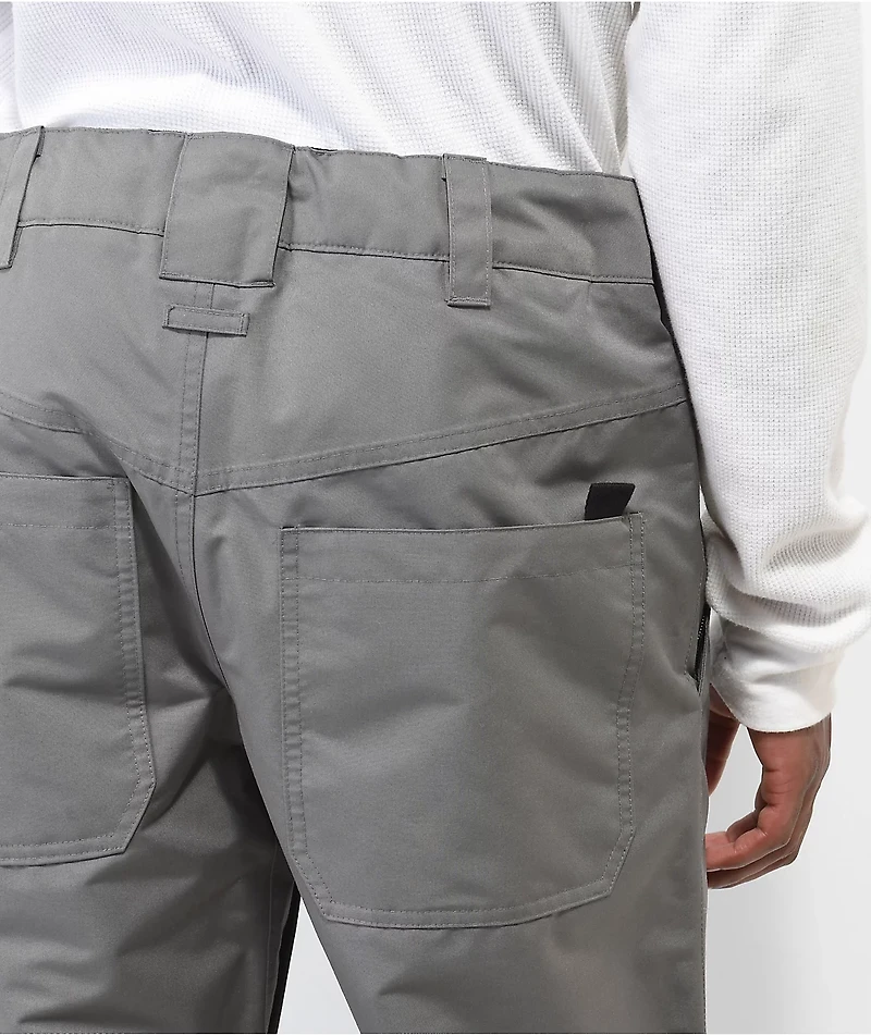 Aperture Boomer Grey 10K Snowboard Pants 2023