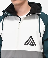 Aperture Charay Green & White 10K Snowboard Jacket