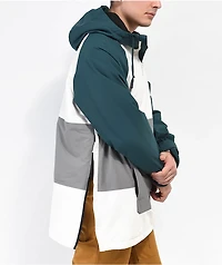 Aperture Charay Green & White 10K Snowboard Jacket