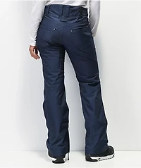 Aperture Crystaline Navy Denim 10K Snowboard Pants