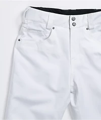 Aperture Crystaline White 10K Women's Snowboard Pants