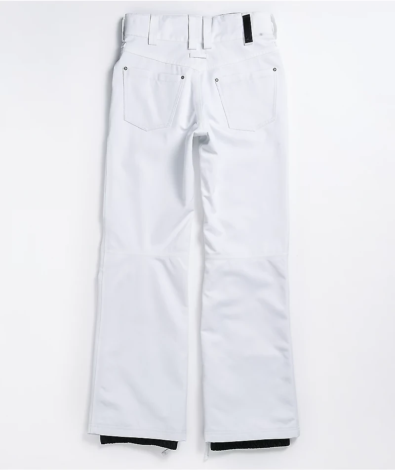 Aperture Crystaline White 10K Women's Snowboard Pants