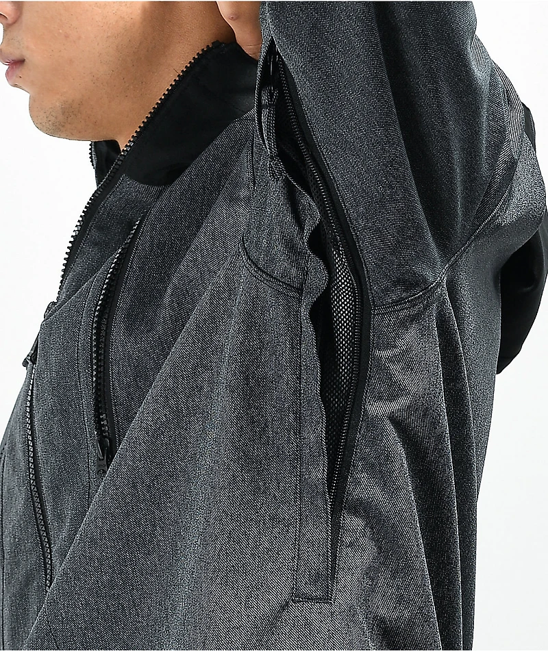 Aperture Green Valley Grey Denim 10K Snowboard Jacket