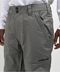 Aperture Hatchet Grey 10K Snowboard Pants