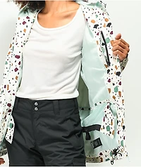 Aperture Jackson White Camo 10K Snowboard Jacket