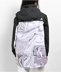 Aperture Lexi Black & Marble 10K Snowboard Jacket 2024