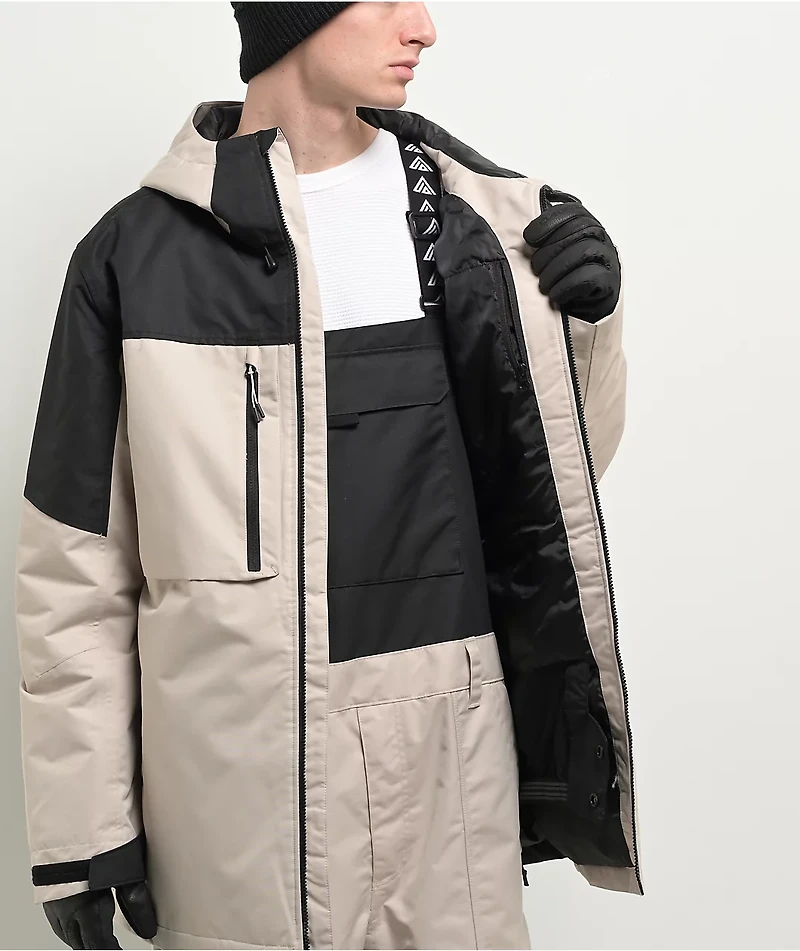 Aperture Mission Natural & Black 10K Snowboard Jacket