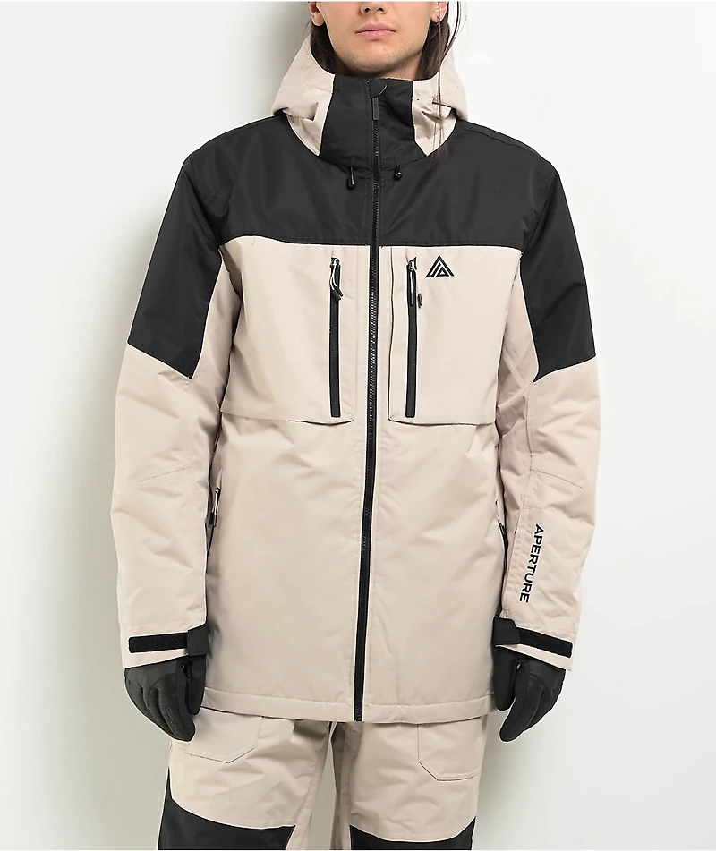 Aperture Mission Natural & Black 10K Snowboard Jacket