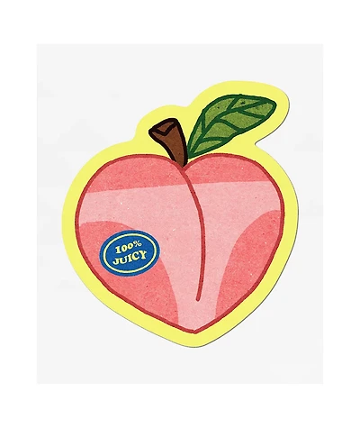 Apply 100% Juicy Sticker
