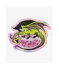 Apply Hot Mess Sticker