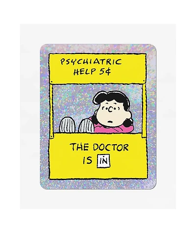Apply x Peanuts The Doctor Is In Sticker