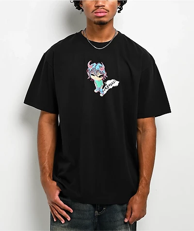 April AP Kid Black T-Shirt
