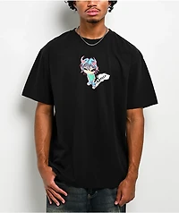 April AP Kid Black T-Shirt