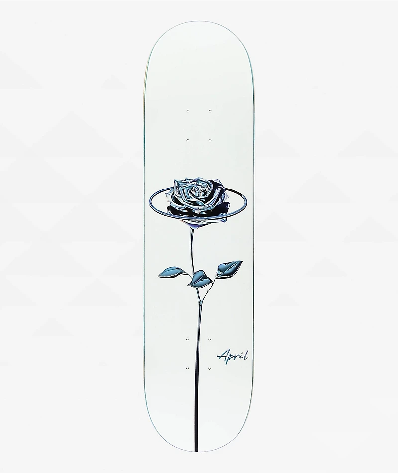 April Chrome Rose 8.0" Skateboard Deck