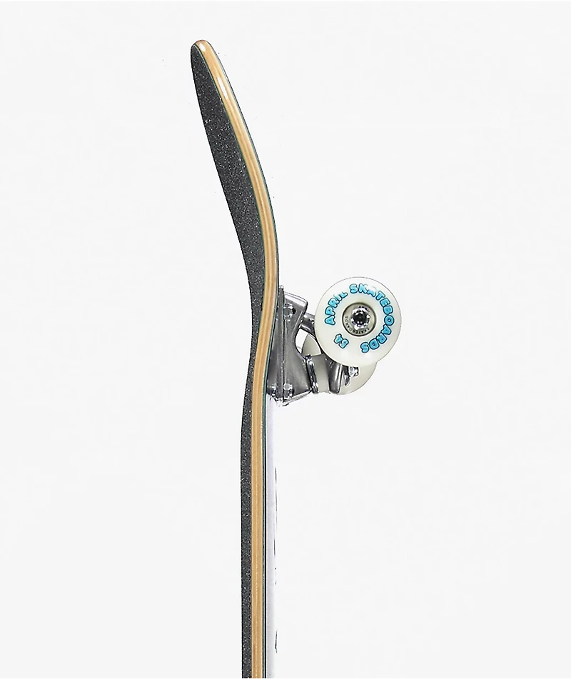 April Dashawn Cracked Rose 8.5 Skateboard Complete