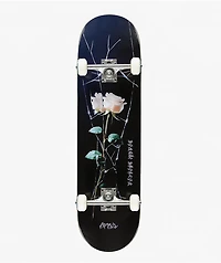 April Dashawn Cracked Rose 8.5 Skateboard Complete