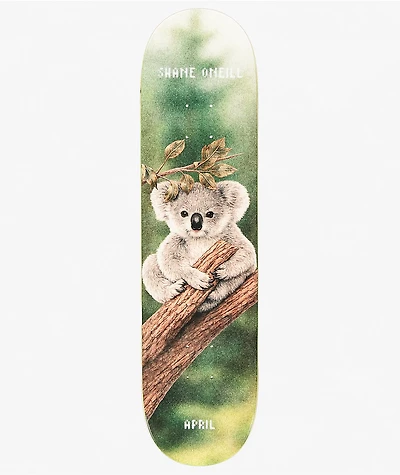 April O'Neil Marsupial 8.0"  Skateboard Deck