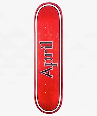 April OG Logo 8.25" Skateboard Deck