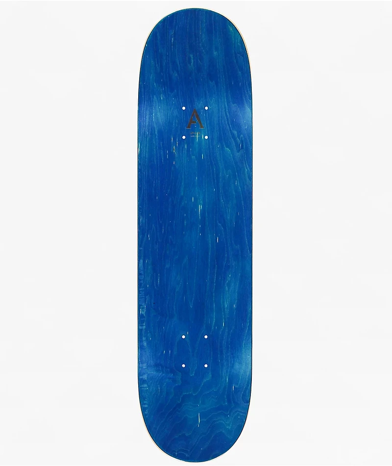 April OG Logo Blue & Black 8.38" Skateboard Deck