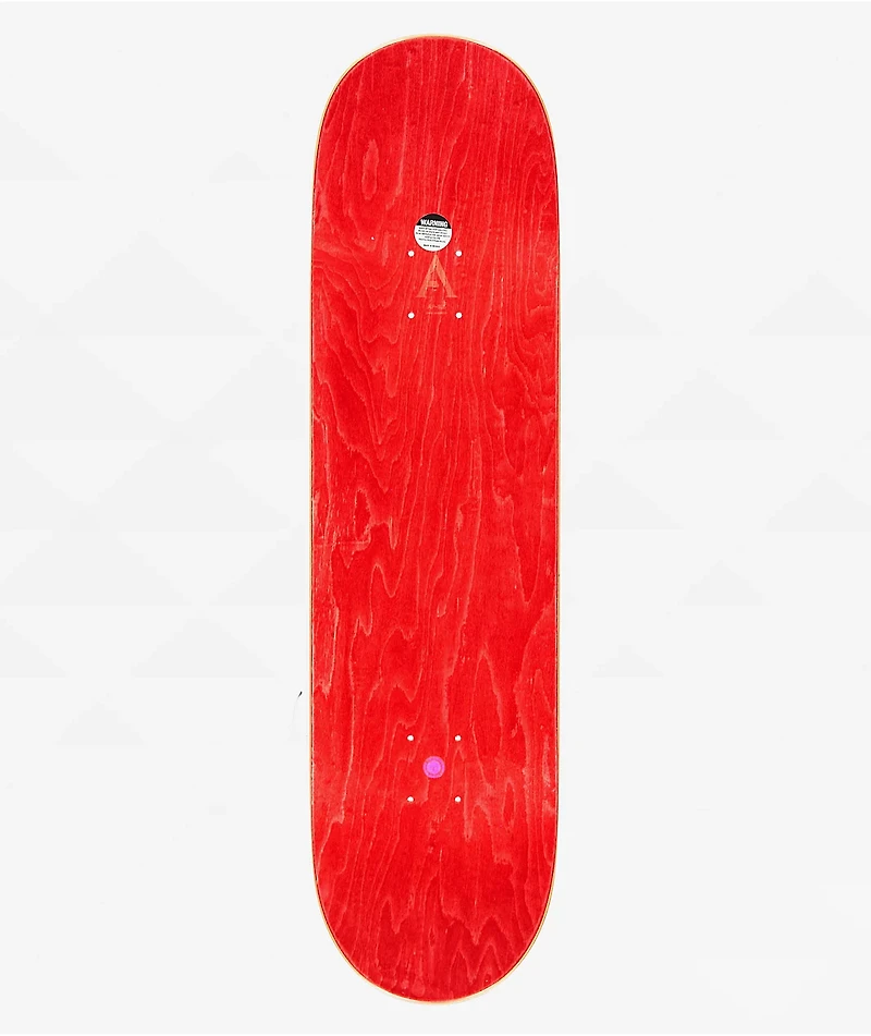 April Red OG Logo 8.5" Skateboard Deck