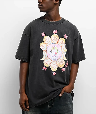 April Shane Black Wash T-Shirt