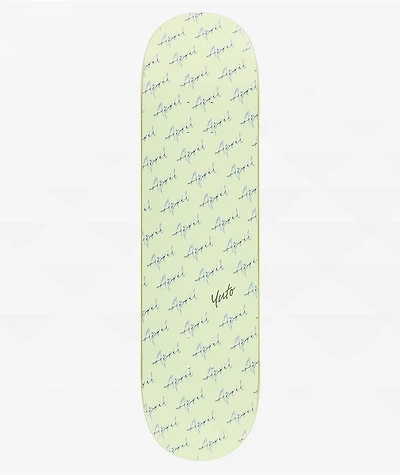 April Yuto Script Logo 8.25" Skateboard Deck