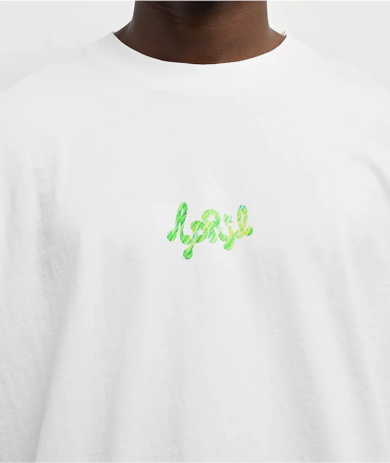 April Yuto White T-Shirt