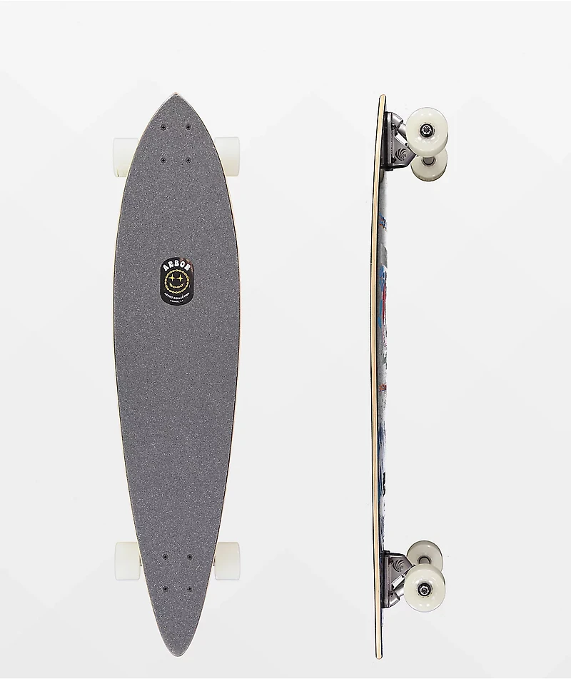 Arbor Artist Fish 37" Pintail Longboard Complete