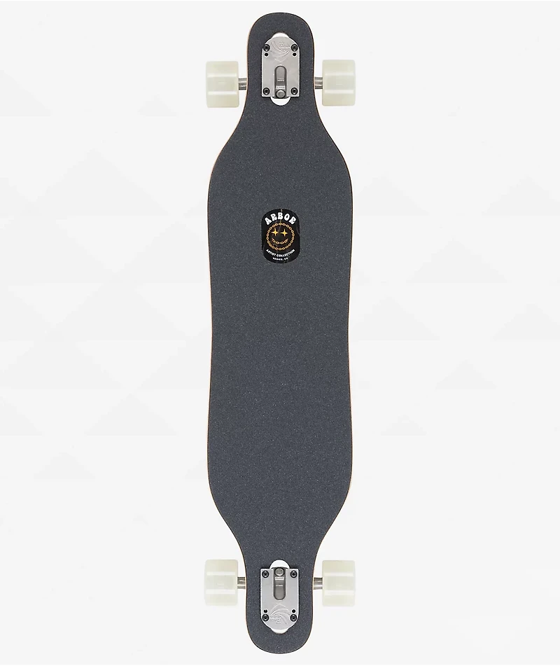Arbor Axis Artist Boss Dog 37" Drop Through Longboard Complete