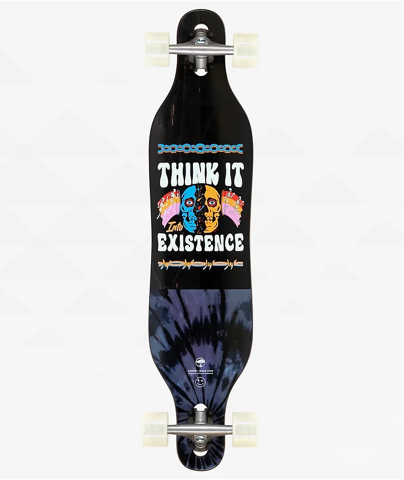 Arbor Axis Artist Boss Dog 37" Drop Through Longboard Complete