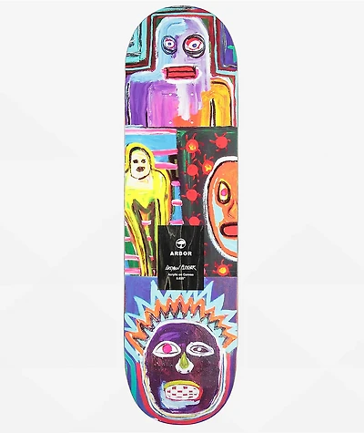 Arbor Greyson Collage 8.625" Skateboard Deck