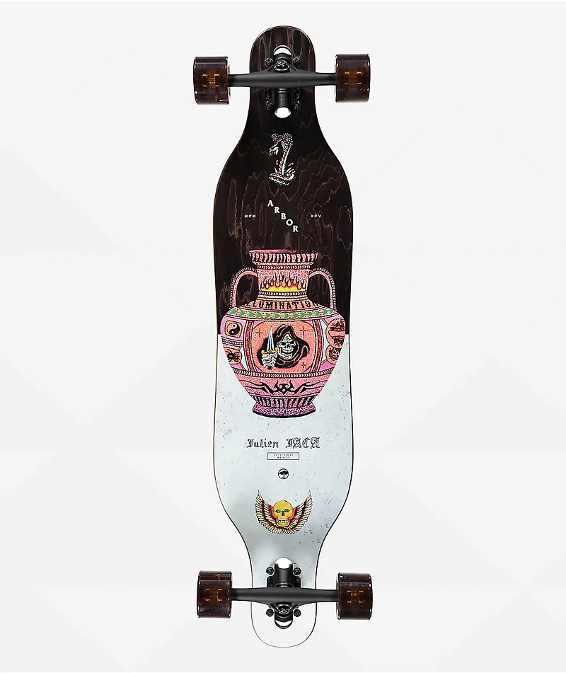 Arbor JACA Artist Axis 37" Drop Through Longboard Complete