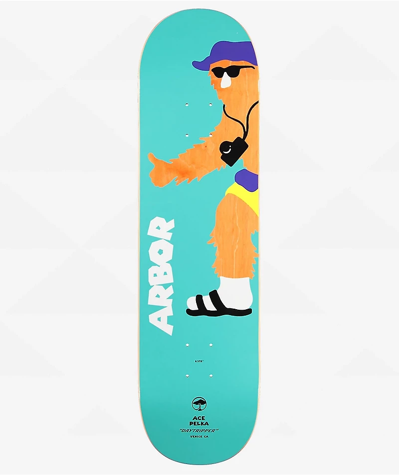 Arbor Pelka Daytripper 8.375" Skateboard Deck