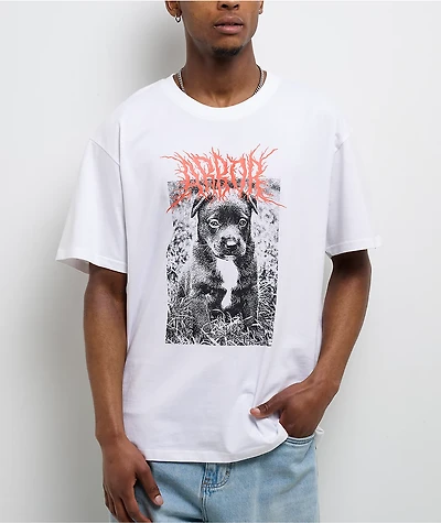 Arbor Puppy White T-Shirt