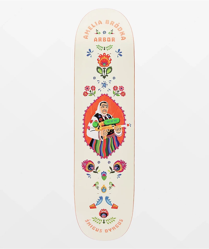 Arbor Smigus Dyngus 8.25" Skateboard Deck
