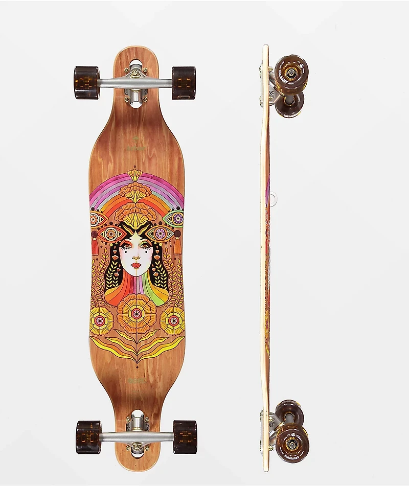 Arbor Solstice Axis 37" Drop Through Longboard Complete