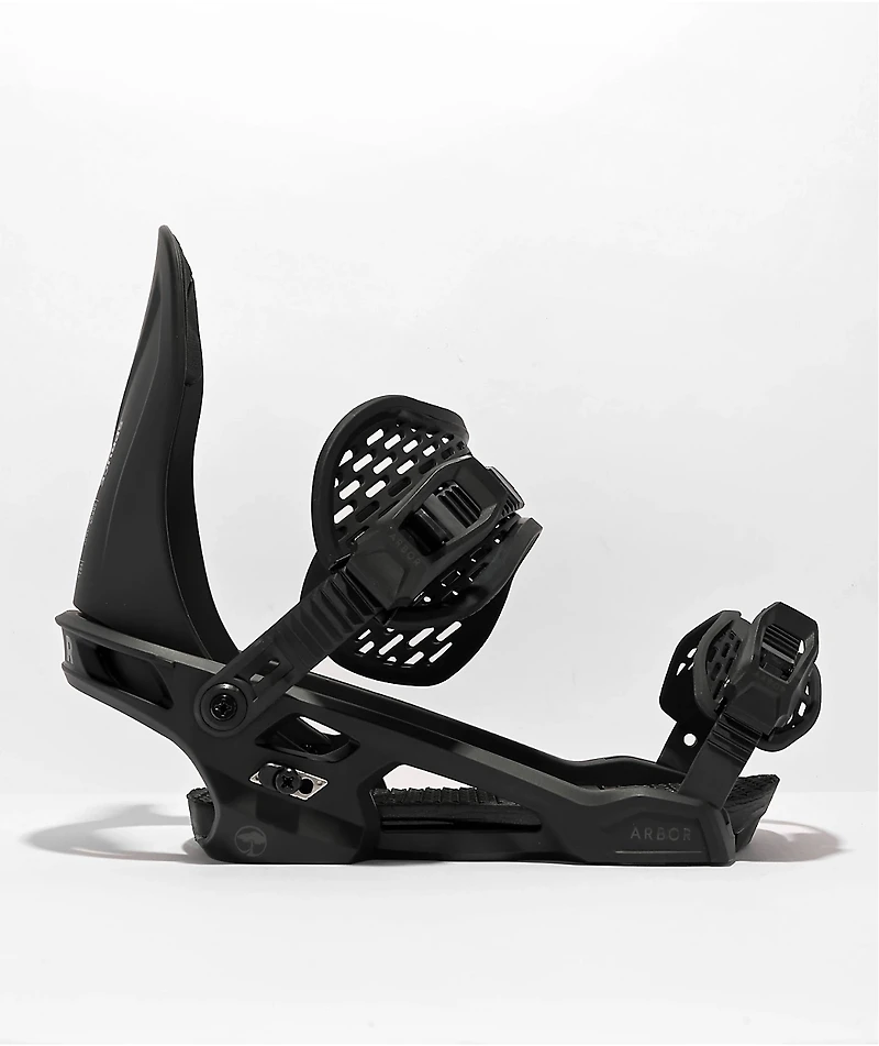 Arbor Spruce Black Snowboard Bindings 2023