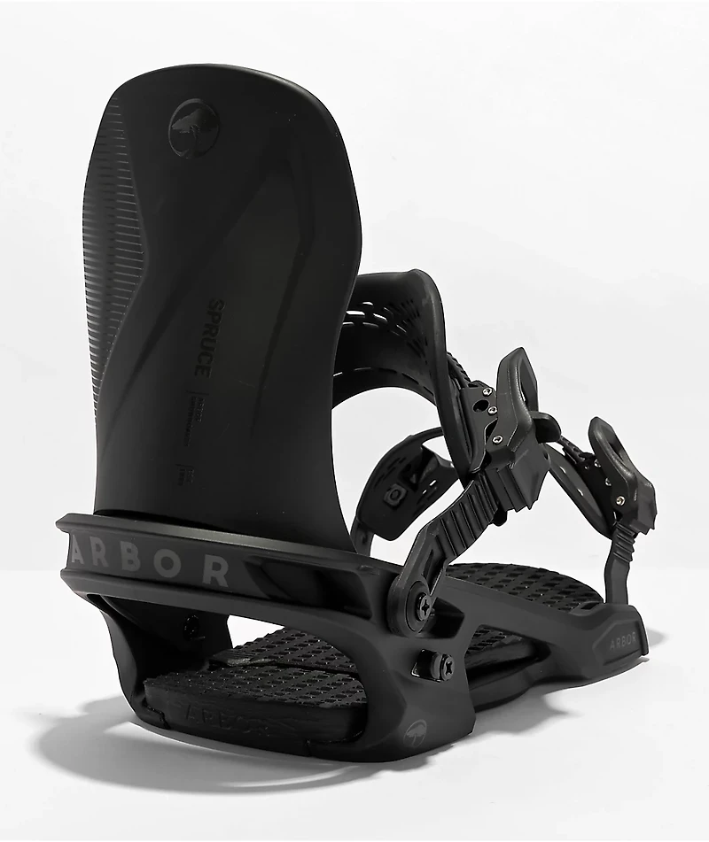 Arbor Spruce Black Snowboard Bindings 2023